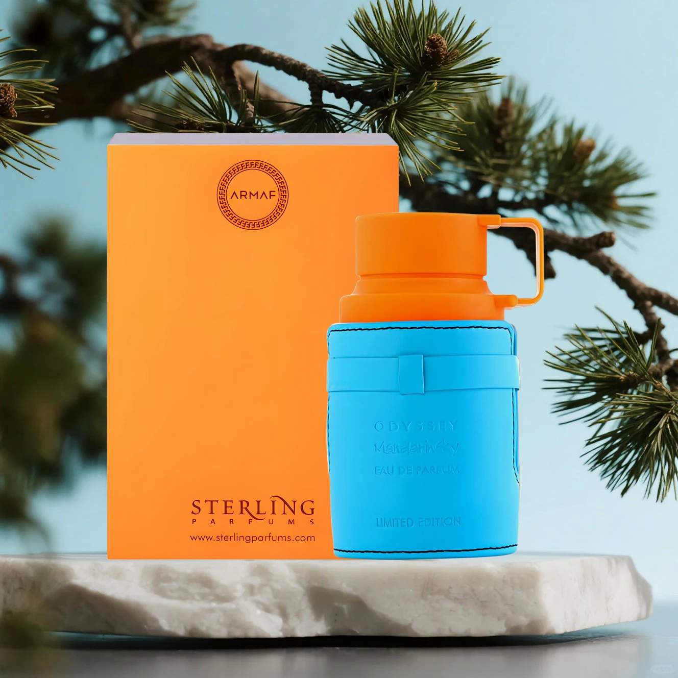 Мужская парфюмерная вода Armaf Odyssey Mandarin Sky |   100 мл ароматизатор свежего цитрусовых и древесины |   Долговечный день и ночь Люкс
