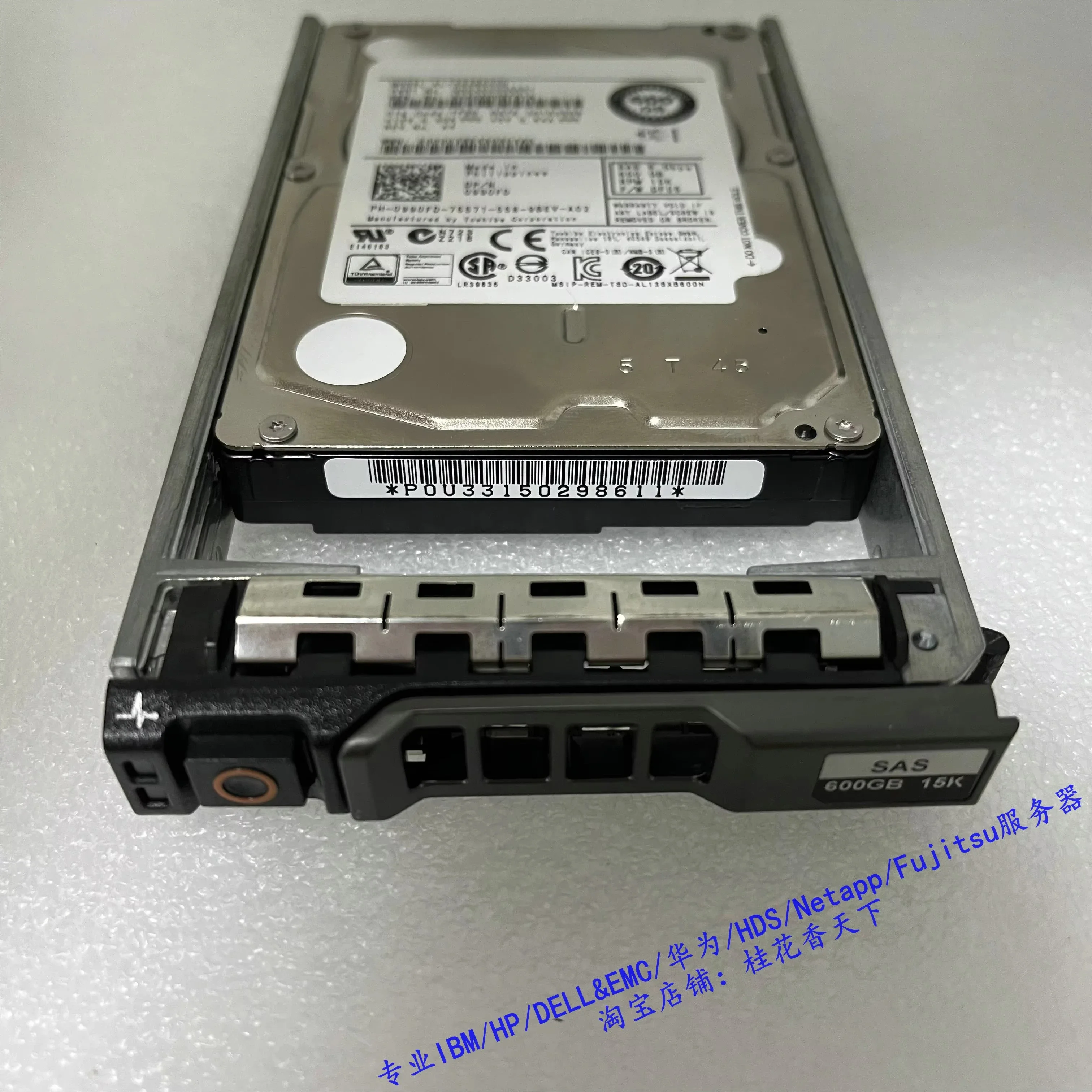 Used For Dell 0990FD 600G 15K 6G SAS 2.5 990FD AL13SXB600N Server Hard Drive