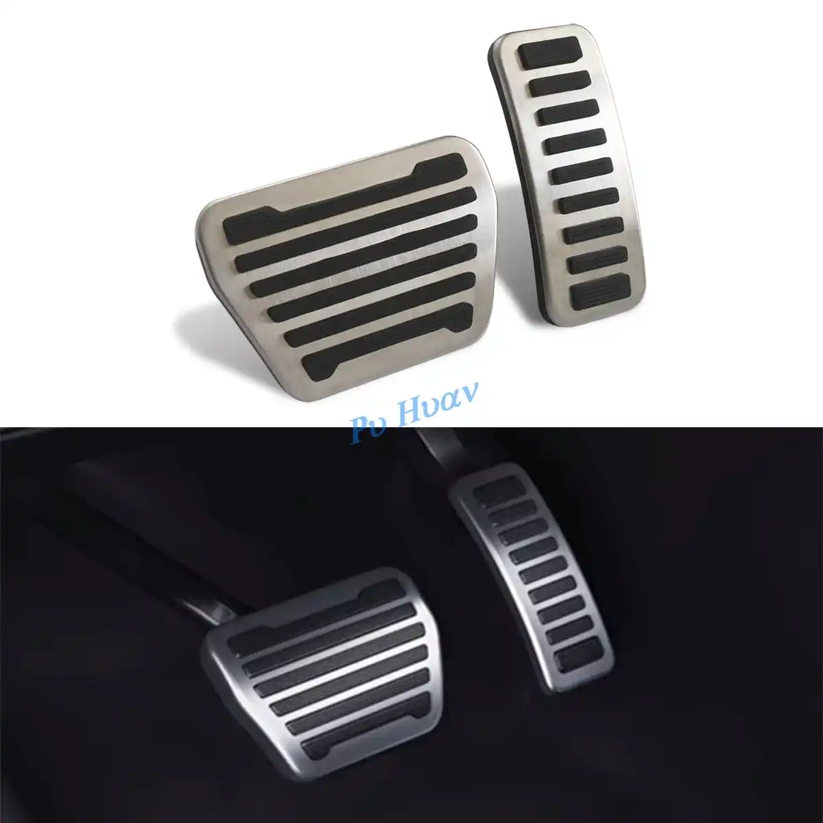 For Range Rover Sport Land Rover Discovery 5 Defender 90 110 130 2023-2025 Stainless Steel Foot Brake Gas Pedal Pad Cover