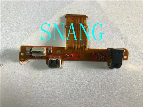 Used FOR   Genuine SH1S10231LF Flex de Carga/Jack /Vibrador FOR Huawei Mediapad 10 Test OK