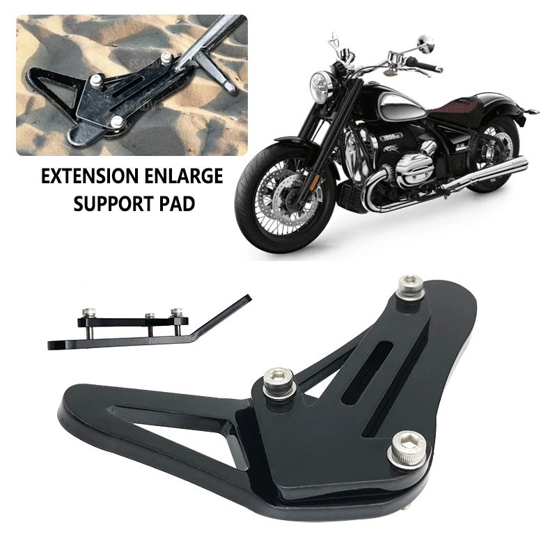 

For BMW R18 R 18 Classic R-18 r18 2020 2021 2022 2023 Motorcycle Kickstand Foot Side Stand Extension Pad Support Plate