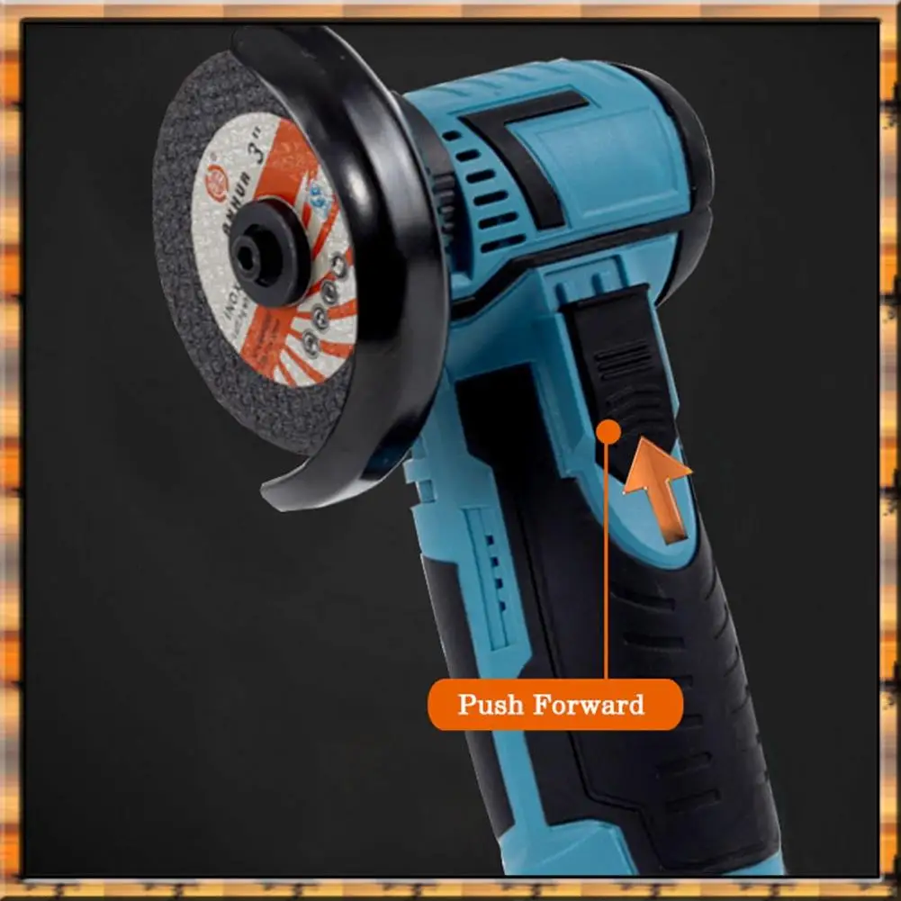 2025 Trend12v Brushless Angle Grinder 19500Rpm Rechargeable Grinding Tool Mini Polishing Machine For Cutting Diamond Grinder Set