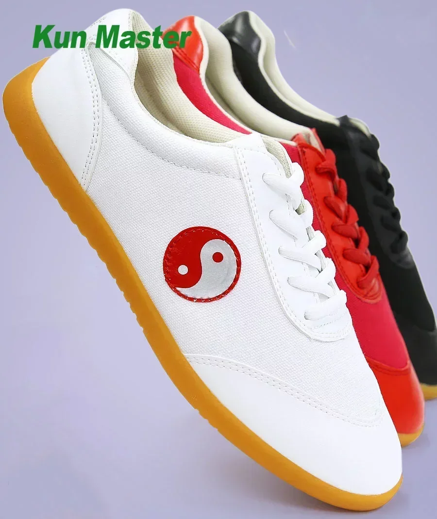 

Wujitang summer canvas Taiji shoes women's Taijiquan cloth exercise shoes men's ox tendon taijicanvas martial arts shoes