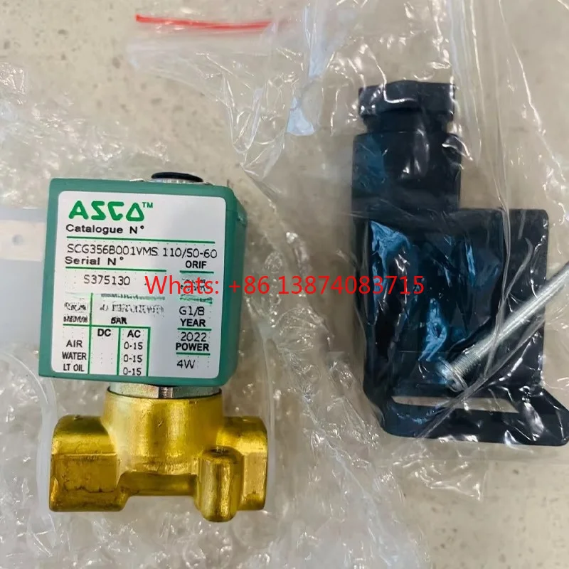 ASCO SCG356B001VMS 110/50-60 Solenoid Valve