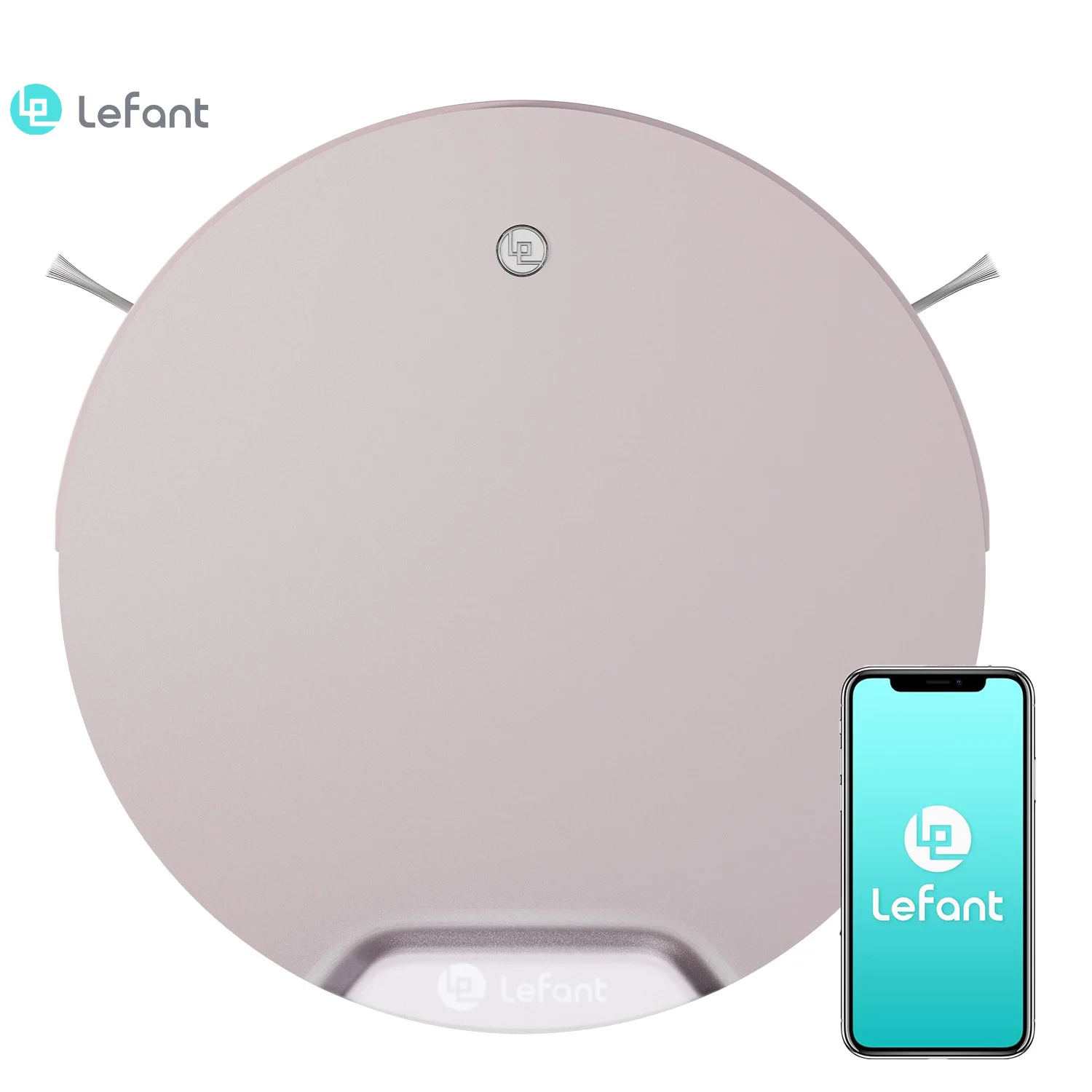 Lefant N1 Robot Vacuum Cleaner, Suction Power 4500PA, 4 Cleaning Modes, App Control, Up to 165 Minutes Autonomy