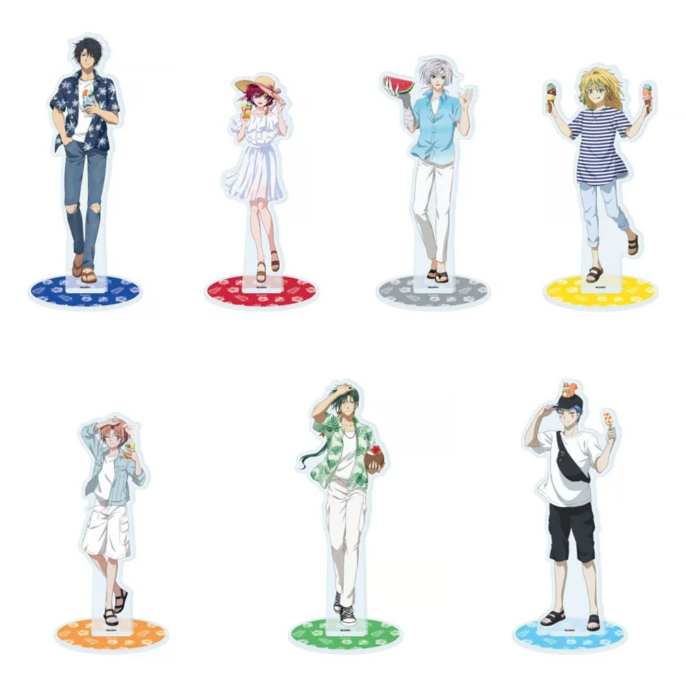 15CM HOT Charm Yona of the Dawn Anime Keychain Acrylic Stand Model Cosplay Characters Ornament Accesorios Goods Collection Gifts