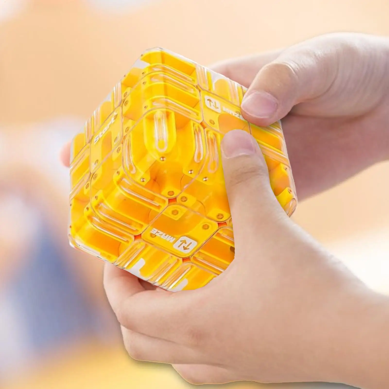 Labirynt Kulka Interaktywna Gra Wyzwanie 3D Kulka Rolująca Puzzle Labirynt Kostka Do Klasy Imprezy Urodzinowych Szkoły Sala Czekania Rodzina