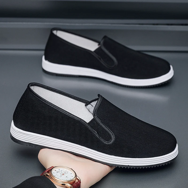 

Men Comfort Hand Knit Casual Shoes Summer Elastic Weaving Soft Cushion Insole Wear Resist Outdoor Daily Footwear