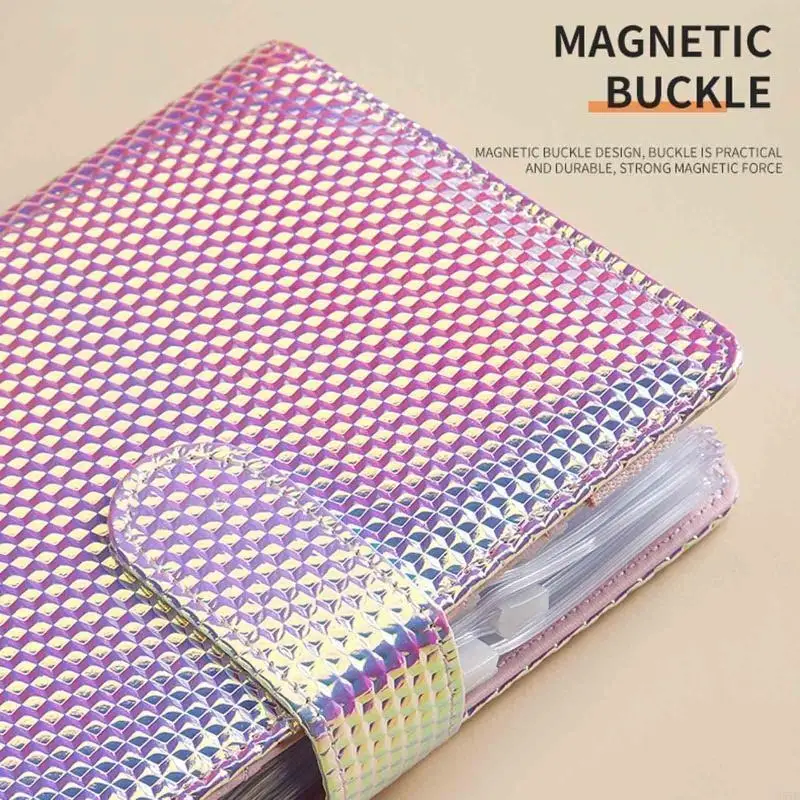 M5TB محمولة Binder Notebook Binder Binder Planner Planner Groound-Leaf Journal Notepad لجدولة الكبار اليومية
