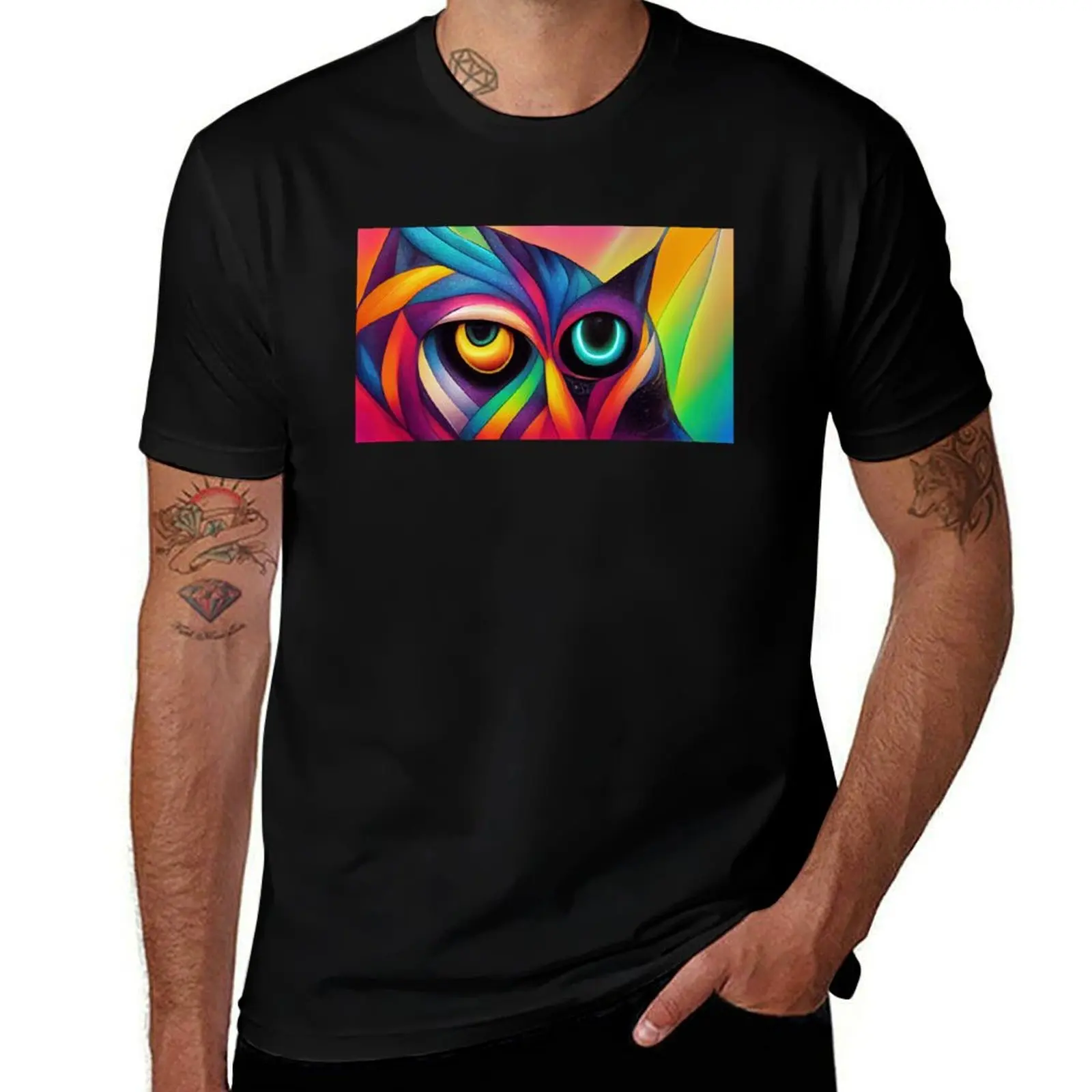 

Animal Magic: Owls T-Shirt t shirts for man slim fit t shirt custom print essential t shirt T-Shirt