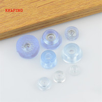 KK&FING 20pcs Soft Transparent Non-slip Pads Chair Table Feet Leg Bottom Pads Furniture Sofa Stool Foot Covers Floor Protectors