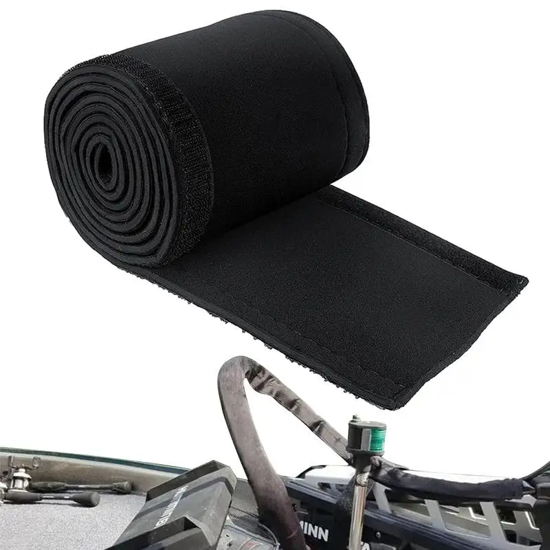 Trolling Motor Wire Sleeve Trolling Motor Cable Trolling Motors Trolling Motor Cable Organizer Sleeve 60L Black Neoprene Troll