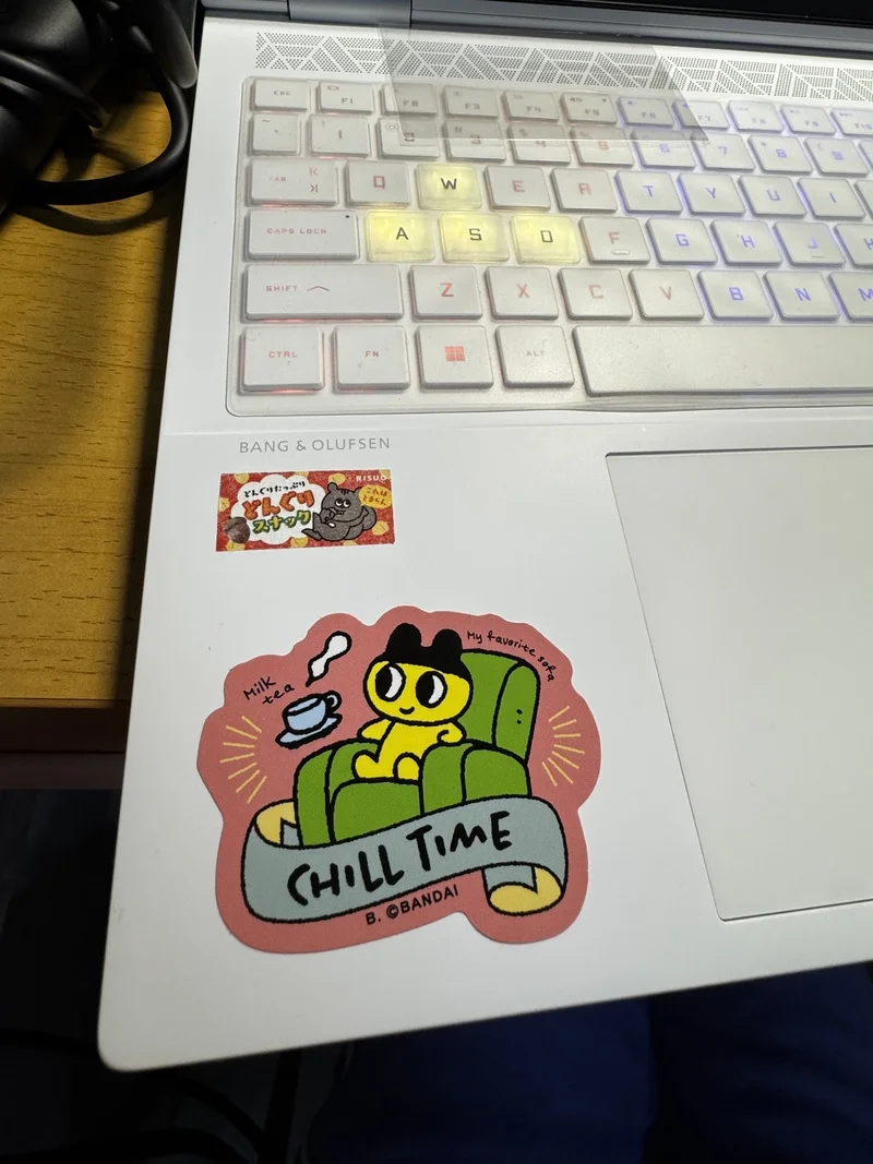 2025 جديد الأصلي بانداي تماغوتشي ملصق لطيف الكرتون عمل الشكل سعيد ملصق مجموعة مجموعة للأطفال عيد ميلاد لعبة هدية