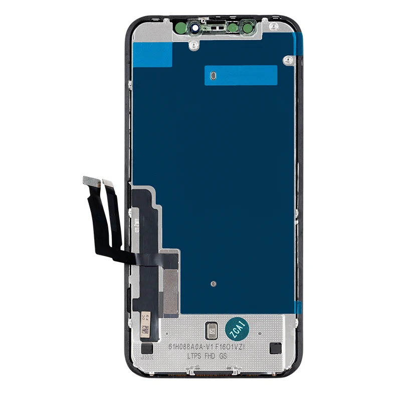 W 100% przetestowany wyświetlacz Lcd do iPhone'a XR Wymiana ekranu dotykowego z metalową ramką Full HD Trwały, łatwy w instalacji ekran fabryczny — zdjęcie produktu 7