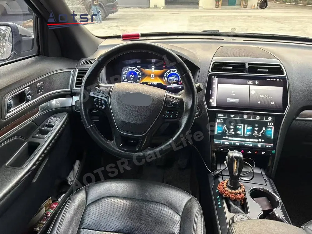 12.3 In For Ford Explorer 2011~2016 Built Carplay Digital Performance Display Dashboard  LCD Speed Table Car Virtual Information view 3
