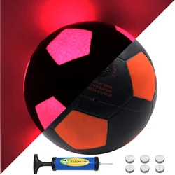 High-quality Soccer Ball LED Light Up Football Night Training Football Super Bright Glow Ball in night Luminous Football Outdoor