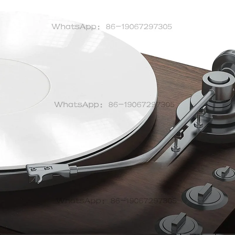 Fluorescent Acrylic Record Pad 12-inch Vinyl Record Player Pad Anti-static To Improve Sound Quality Stable Broadcast Record