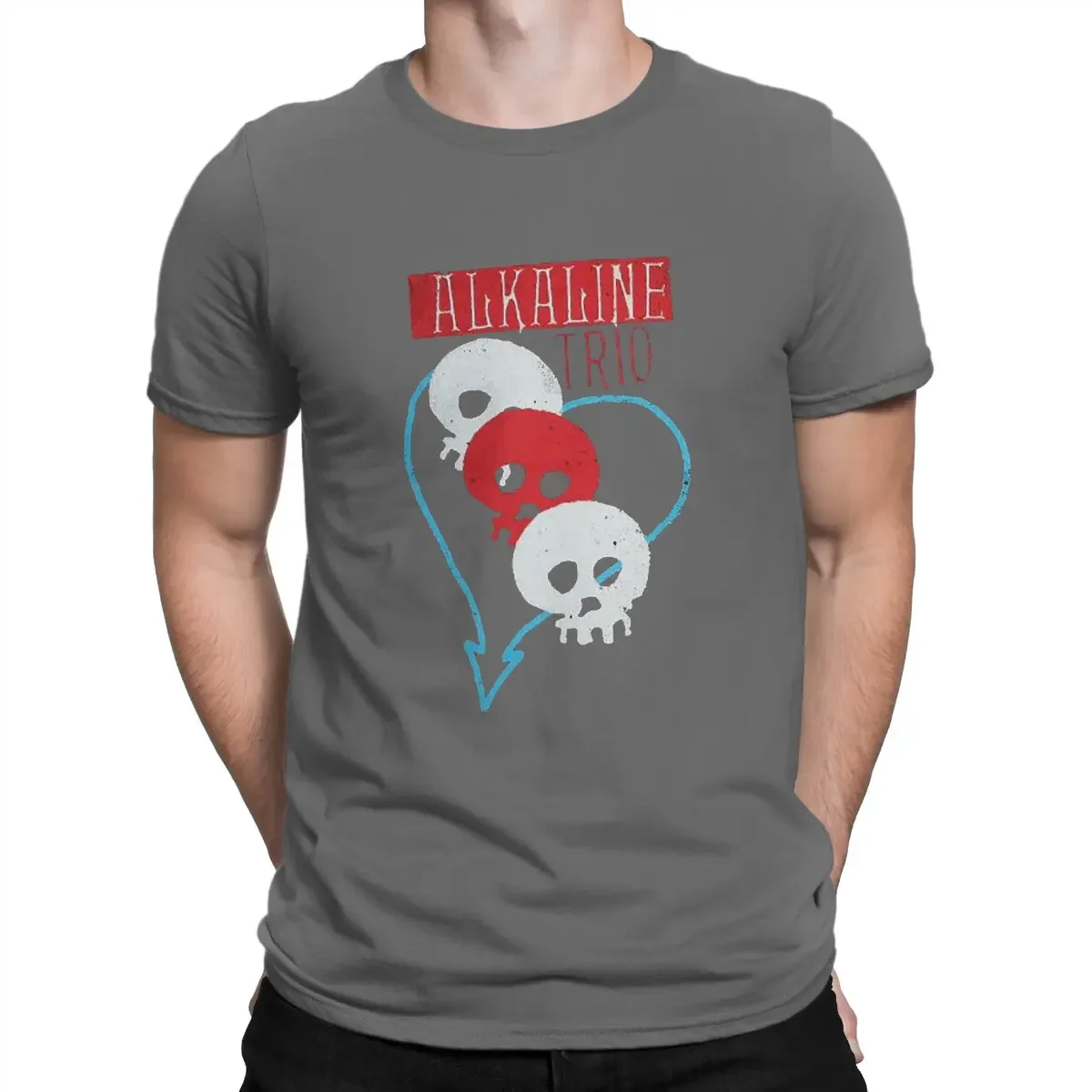 Alkaline Trio Casual T Shirt  2024 Hot Sale T-shirt For Men  Punk Rock Hip Hop TShirt  graphic t shirts  harajuku  streetwear