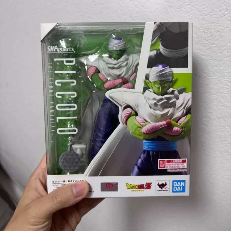 

In Stock Original Bandai Shf Dragon Ball Z Piccolo Proud Namekian Reissue Collectible Anime Action Figure Model Toys Ornament