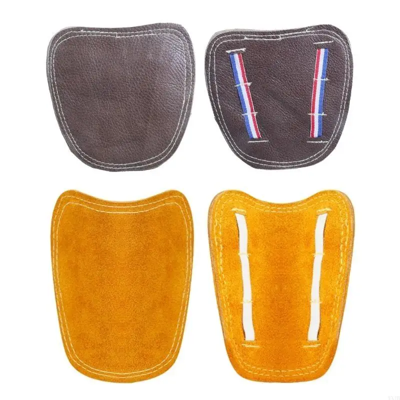 Reliable Leather Welders Shoe Protectors with Elastic Straps for Enhances Safety 