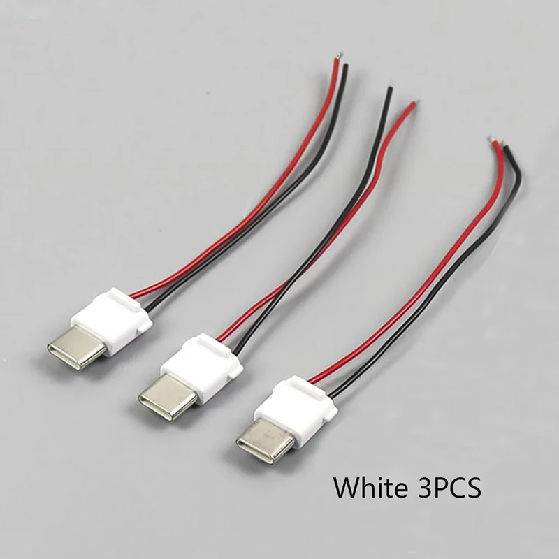 1/3/5/10 Stück Typ-C Stecker mit Widerstand Kondensator Typ-C Modifizierter Stecker für Mobiltelefon Powerbank Spezialanschluss C-Port