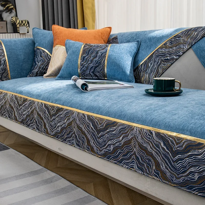 غطاء وسادة أريكة من الخشب الصلب الصيني لغرفة المعيشة، غطاء مقعد، منشفة أريكة الزاوية، غطاء أريكة، غطاء أريكة الأثاث