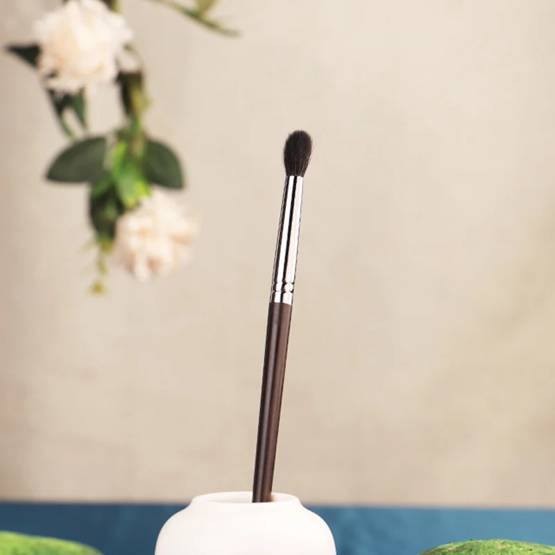 CHICHODO Natural High-end Animal Hair Makeup Brush Goat Hair Eyeshadow Brush Blending Brush-CHJ034