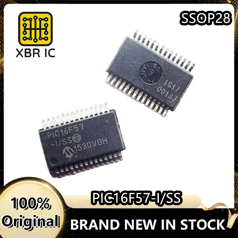 (10/30 pieces) PIC16F57-I/SS PIC16F57 SSOP-28 Microcontroller - Single Chip Microcomputer Original Genuine Spot Fast Delivery