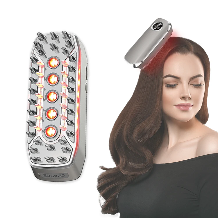 

Scalp Hair Care Liquid Guide Comb Health Massage Comb Massage With Essential Oil Hair Comb for Hair Growth