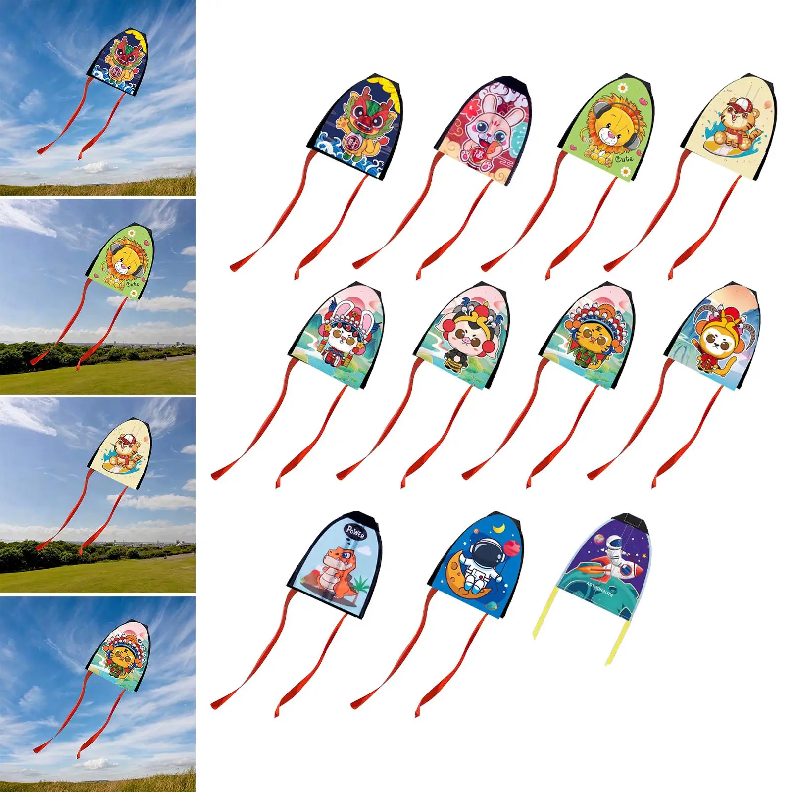 Kite-Set für Kinder katapult: lustiges und leicht zu fliegendes Mini-Outdoor-Spielzeug