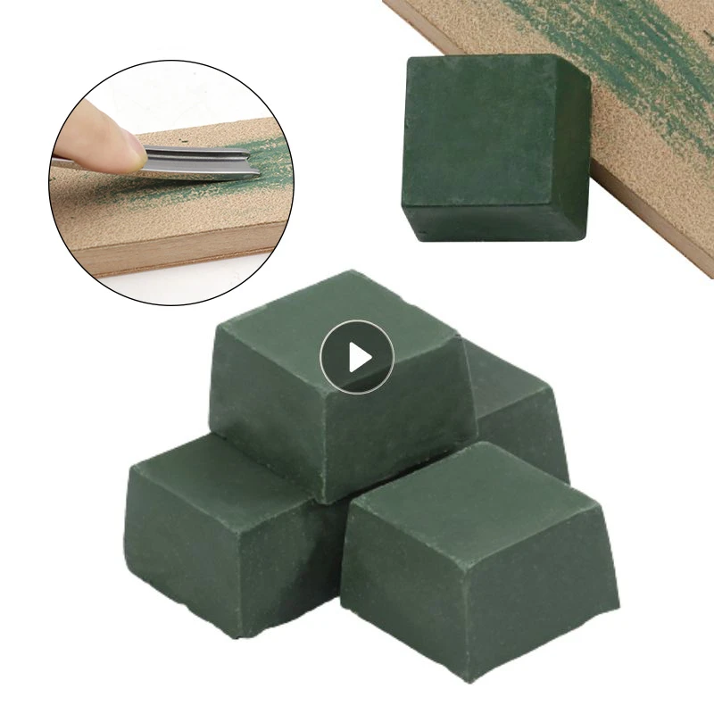 

1pc 3x3cm DIY Compound Green Polishing Paste Abrasive Paste Metals Polishing Wax Paste Chromium Green Oxide Grinding Paste 30g