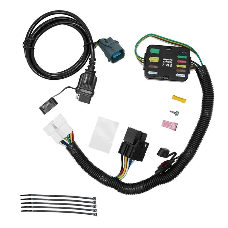 

A57E-4-Pin Trailer Wiring Harness 56170 For Honda Pilot 2012-2015 Towing Hitch Harness Kit