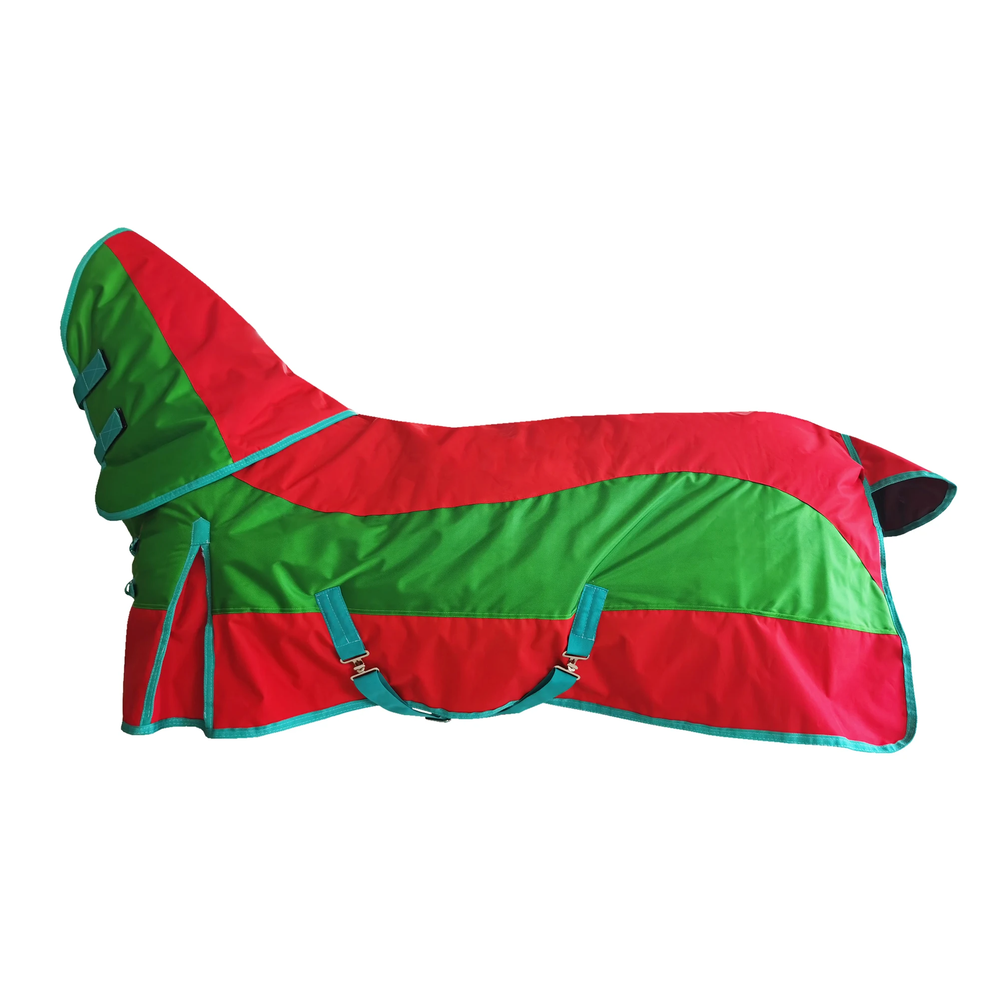 

Horse Winter Cover Horse Rugs Horse Blanket with Detachable Neck Cover Waterproof Blanket Quilted Padded Liner