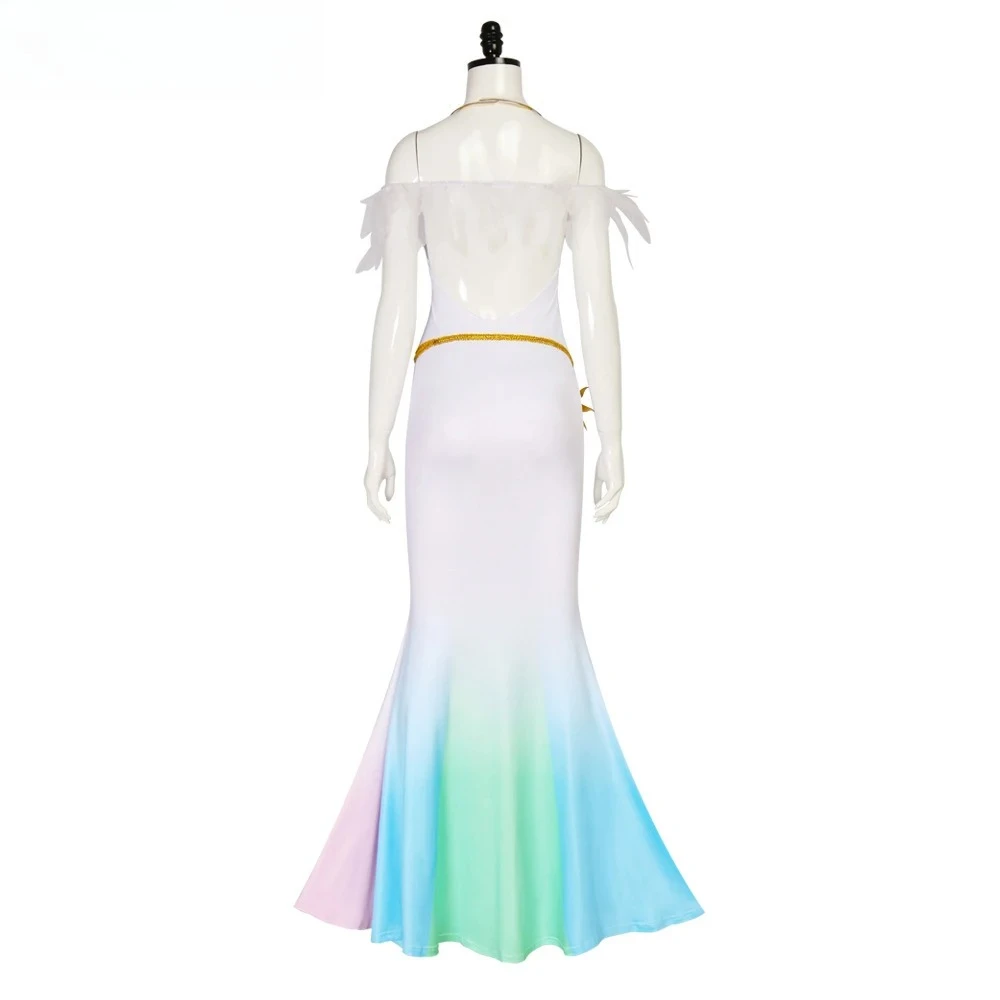 backless celestia dress Celestia Sequin Gown with Side Split Burgundy main image 1