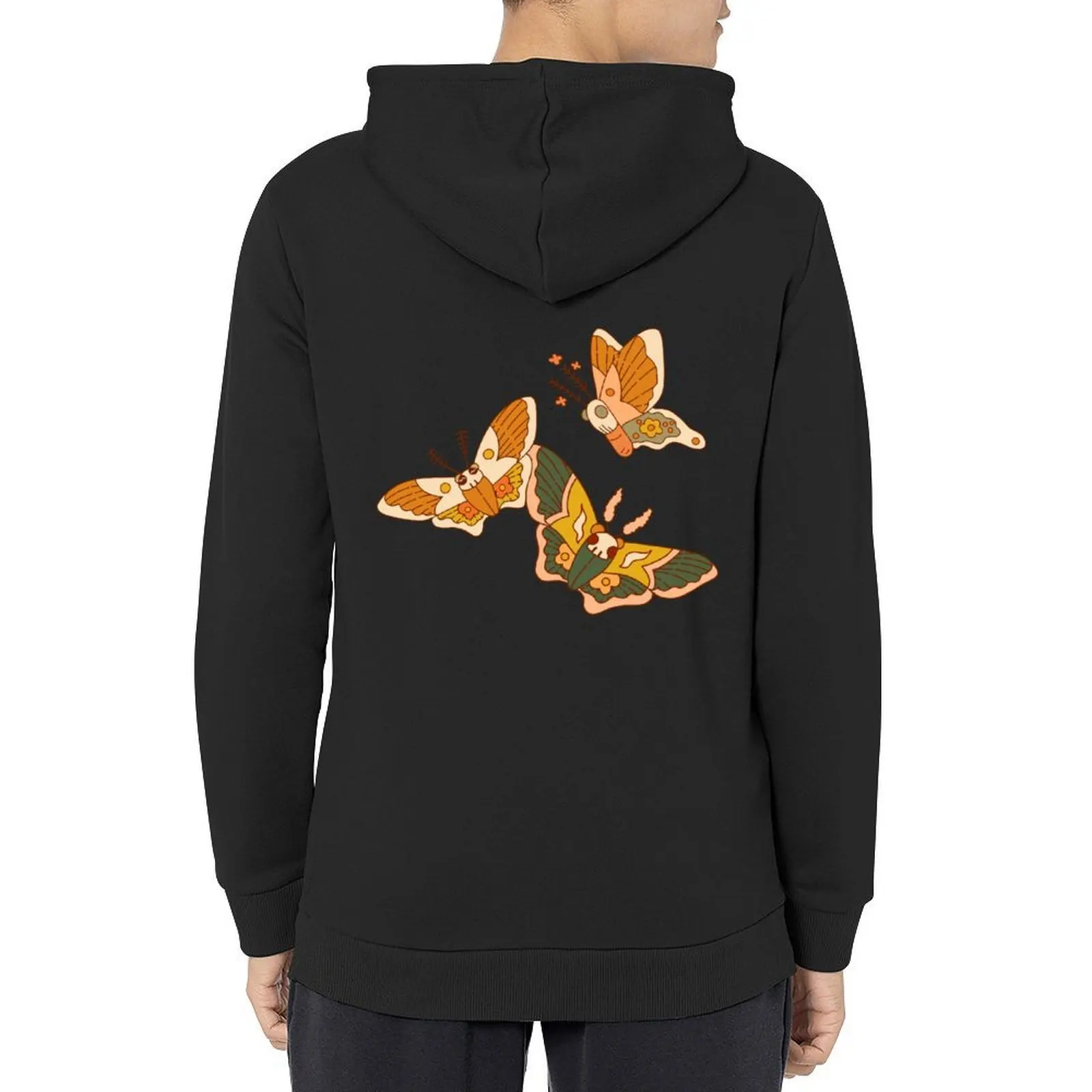 

Moth Party Hoodie aesthetic clothing mens designer clothes men's clothing men's coat new hooded tee