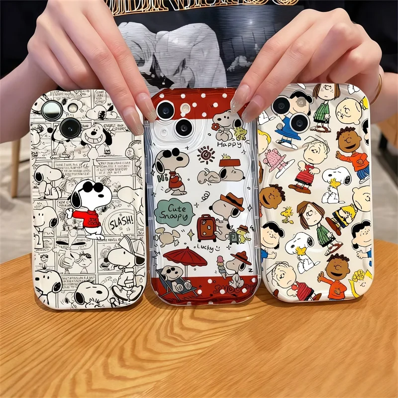 أنيمي سنوبي لطيف قضية الهاتف لهواوي الشرف 400 200 90 لايت 300 برو X9D X7D X9B X8C X8A X8B X7B X6A X6C X6B X7A X5B X8 X5 زائد #1