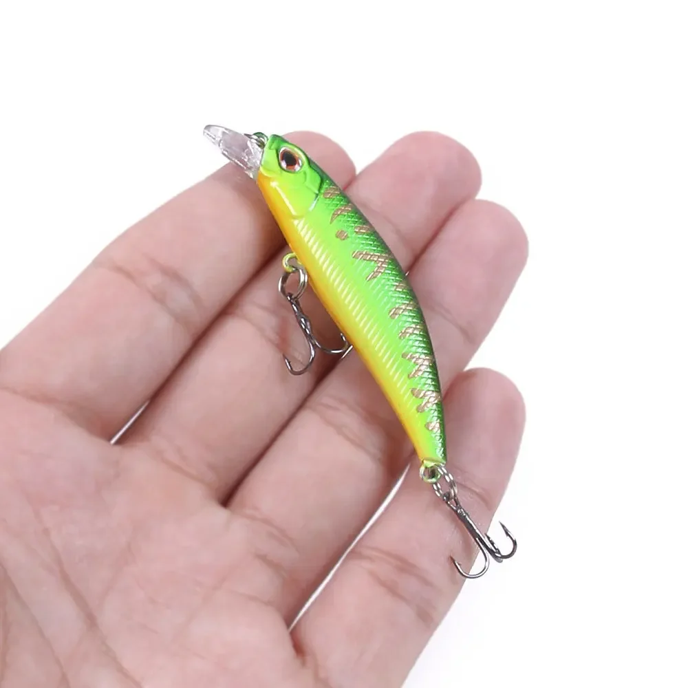 60mm 4.5g Mini Sinking Minnow Fishing Lures Twitch Wobbler Artificial Bait for Peche Trout Plastic Swimbait Jerkbait Equipment