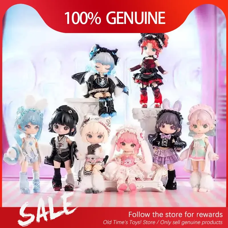 

Genuine Liroro Blind Box Binary Sweetheart Series 1/12Bjd Anime Figures Joint Movable Doll Decoration Ornament Children kid Gift