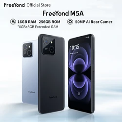 Freeyond-スマートフォン,m5a,2023 GB,8GB,256インチ画面,Android,13,スマートフォン,6.6 mAhバッテリー,急速充電,5000 MP