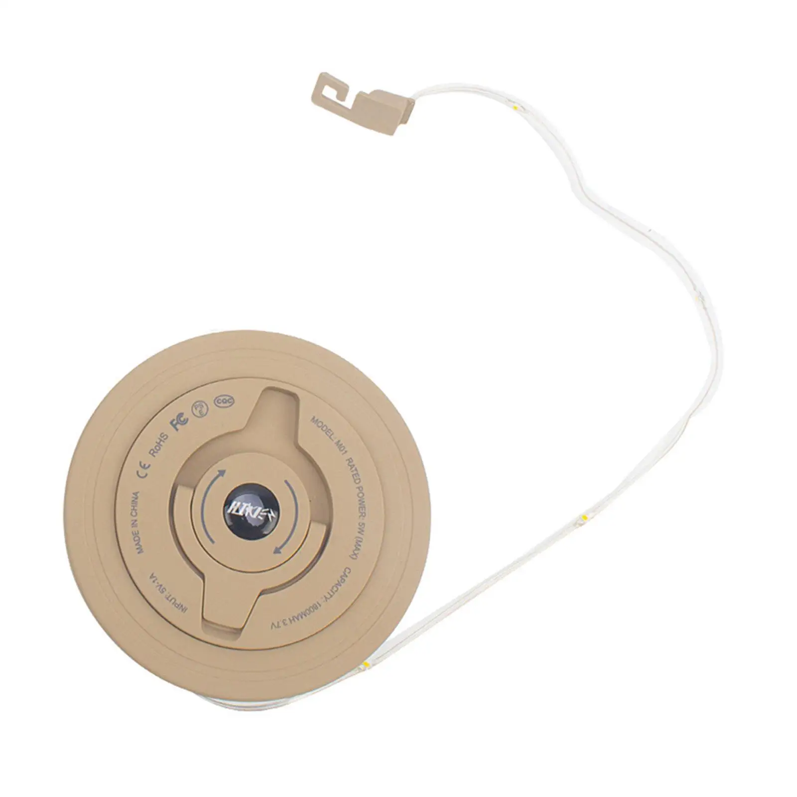 Camping Lights String Portable Rechargeable LED Lamp for Yard Canopy Curtain