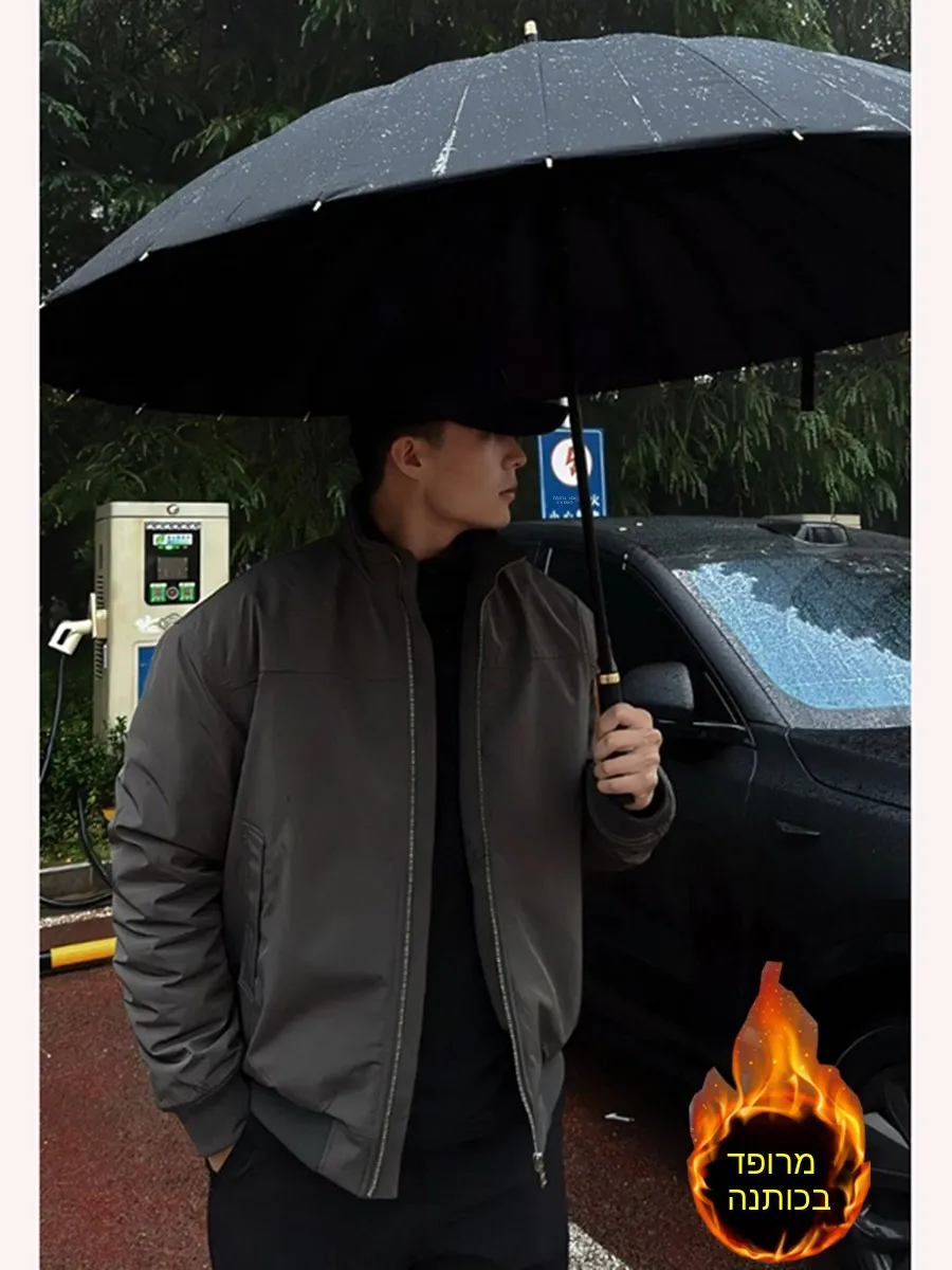 Cleanfit Men's Cotton Jacket  Coat Winter American High Street Cotton Outerwear Rigorous Hard Cotton Clothing