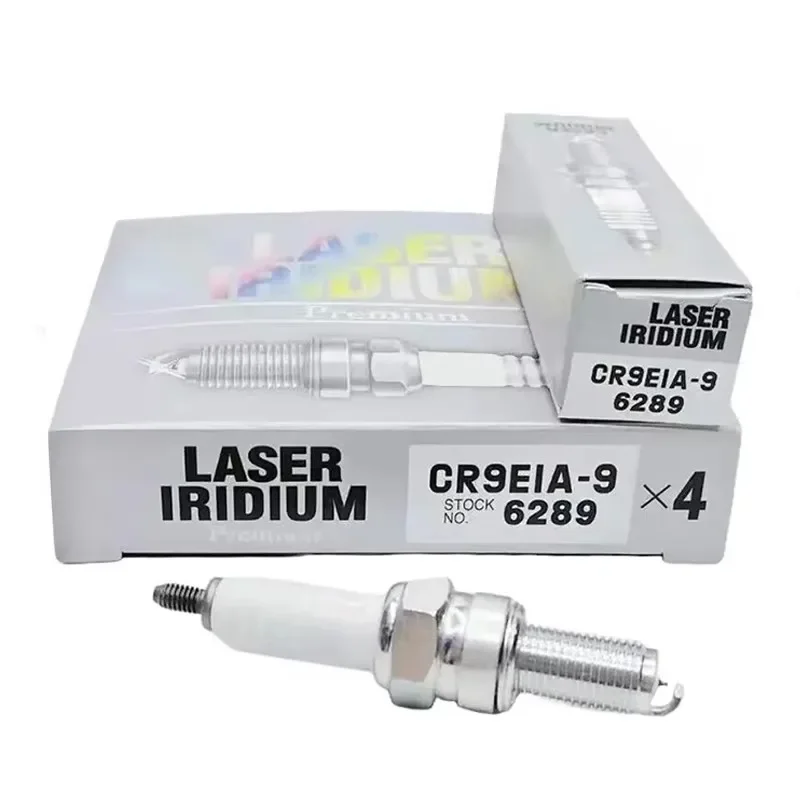 4/6pcs 6289 CR9EIA-9 Brand New Laser Iridium Spark Plugs For Candles CR9EIA9 6289 Kawazaki ZX14 Suzuki