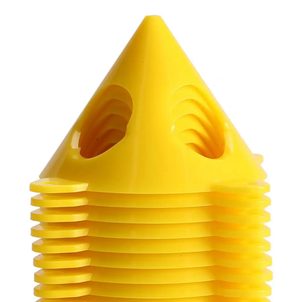 علامات الهدف 2 قطعة/المجموعة/مجموعة من أدوات التزلج العملية خفيفة الوزن متعددة الأغراض لأرضية تدريب كرة القدم