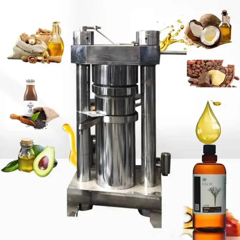 6Yz-180 Automatic Cocoa Butter Hydraulic 2.2Kw Machine 150Kg/H Oil Press For Cooking Niger Seeds