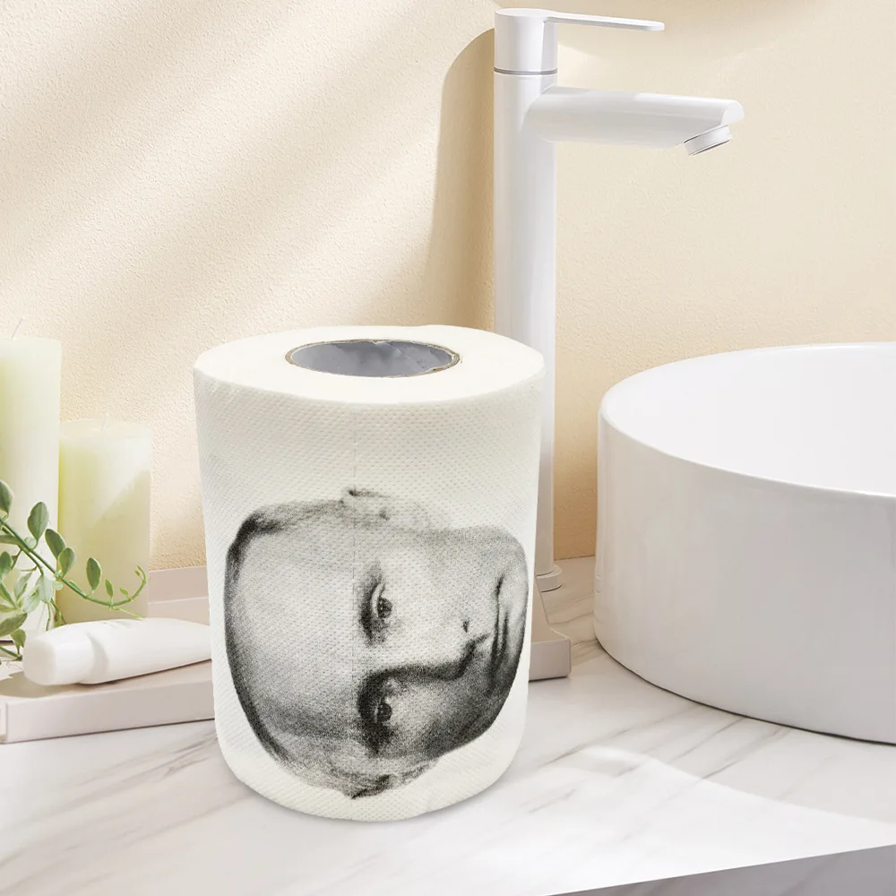 1/10 PCS Funny Joke DIY Paper Tissue Putin Printed Toilet Roll Paper Creative  Tissue Prank President of Russia Toilet Paper