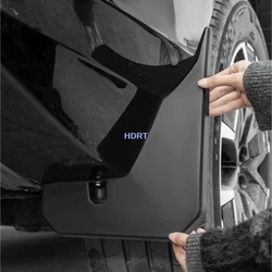 Car Styling Front Rear Wheel Mud Flap Plate Splash Guard MudFlap Fender Cover Accessories For BYD Formula Leopard 8 2025 +