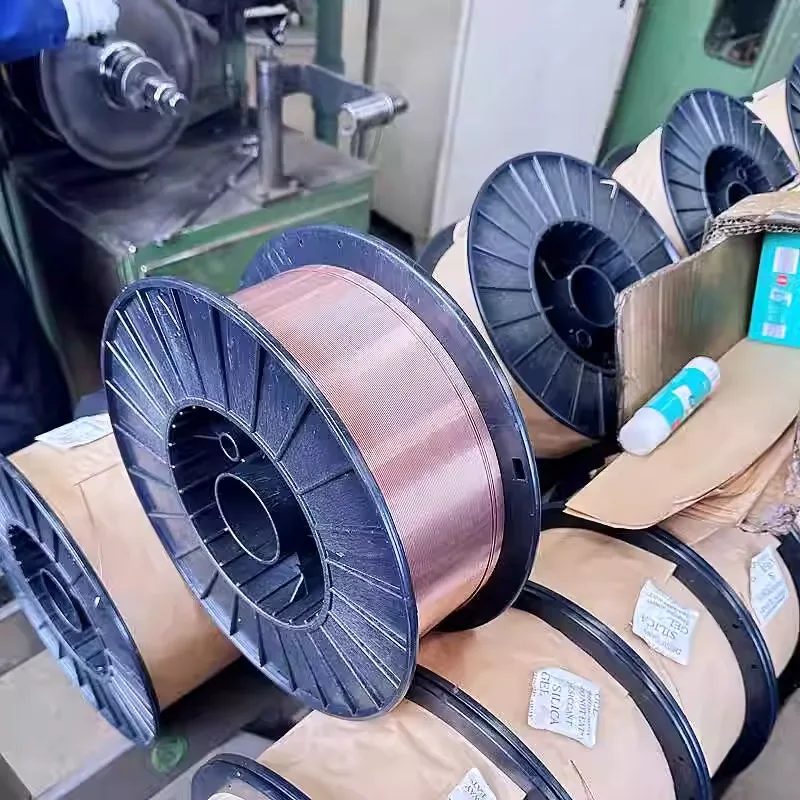 Carbon Steel Welding Wire ER50-6 ER70S-6 5KG Laser Welding Stick For Laser/CO2/Gas Weld Machine Gun Head Wire Feeder Wire Reel