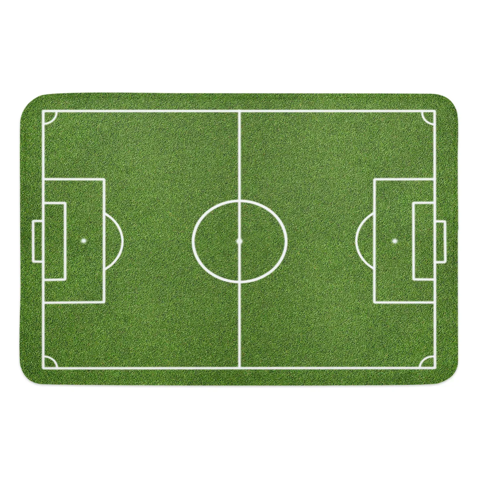 Soccer Balls Football Field Carpet For Living Room Area Rug Floor Mat Bedside Hallway Doormat Kids Bedroom Rug Home Decoration