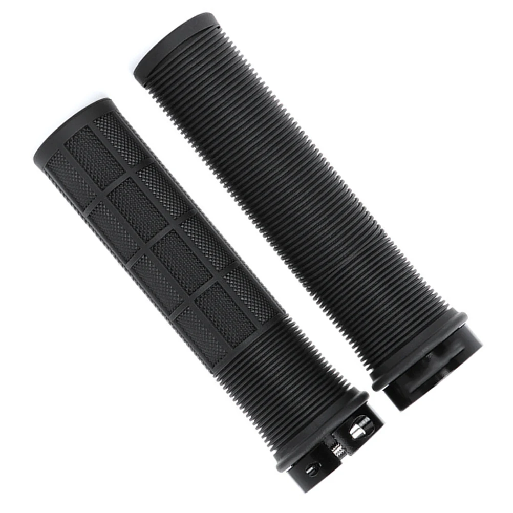 

1 Pair Anti-Slip Bike Handle Grips Ergonomic Comfortable Cycle Handlebar Cover Non-Slip Durable Palm Protection For Long Ride
