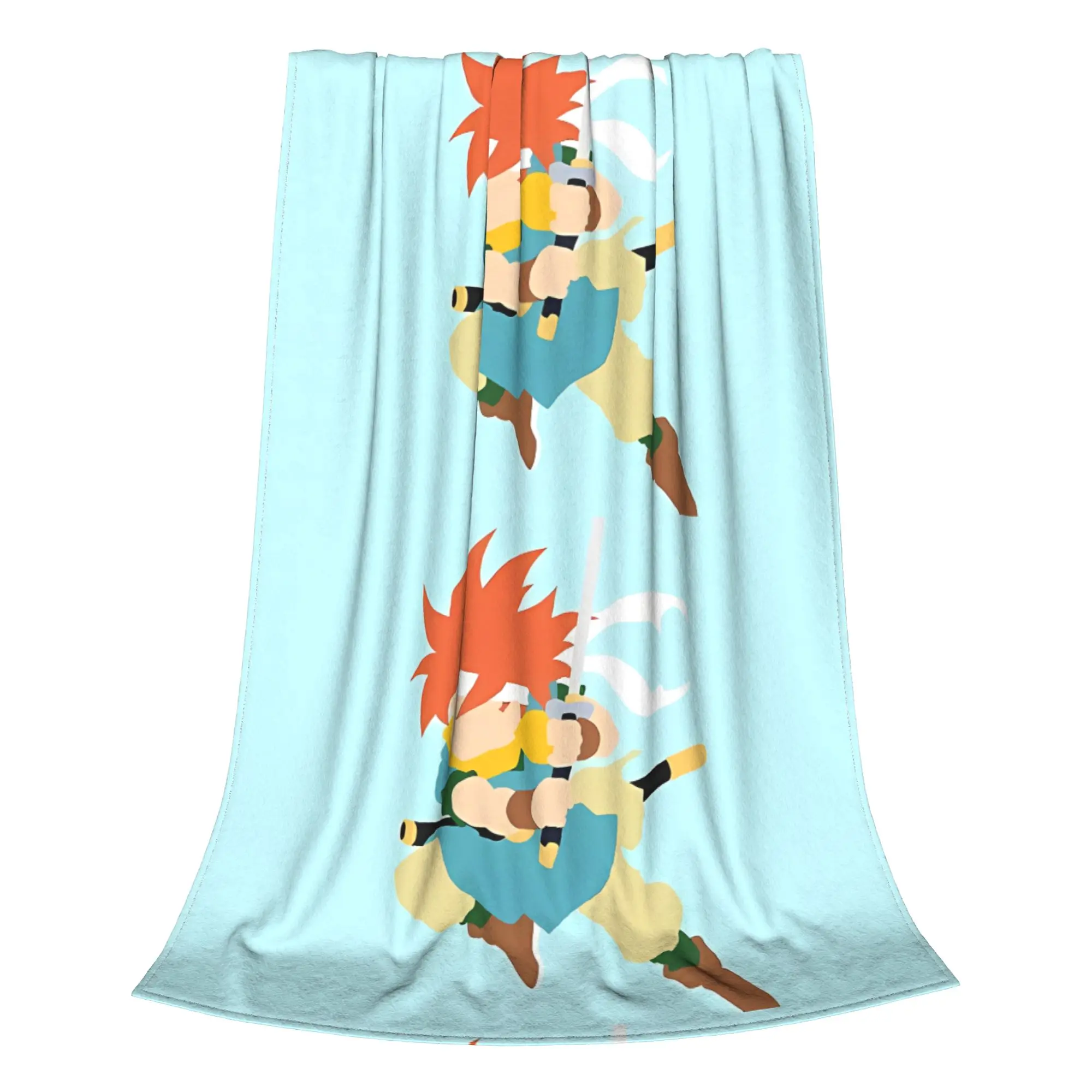 1PC Chrono Chrono Trigger Home Room Decorations Winter Blankets For Adults Bedding Home Interior Sofa Knee